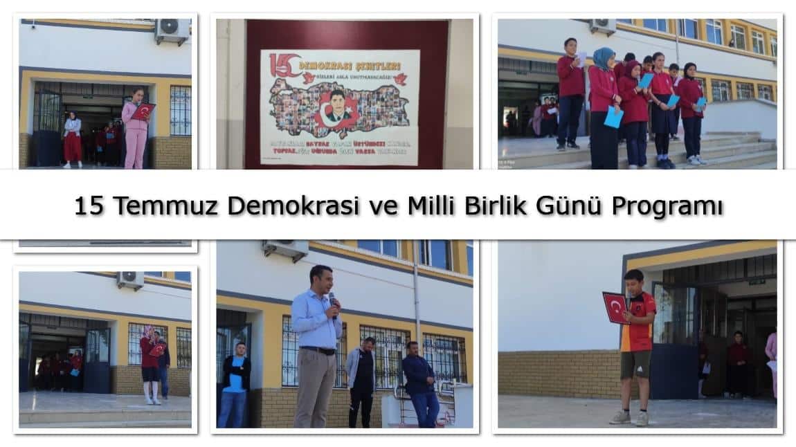 15 Temmuz Demokrasi ve Milli Birlik Günü Programı